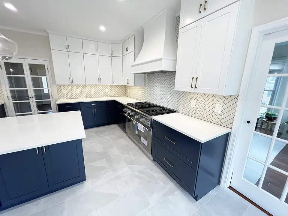 Blue Kitchen Cabinets