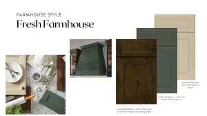 Green Farmhouse Kitchen