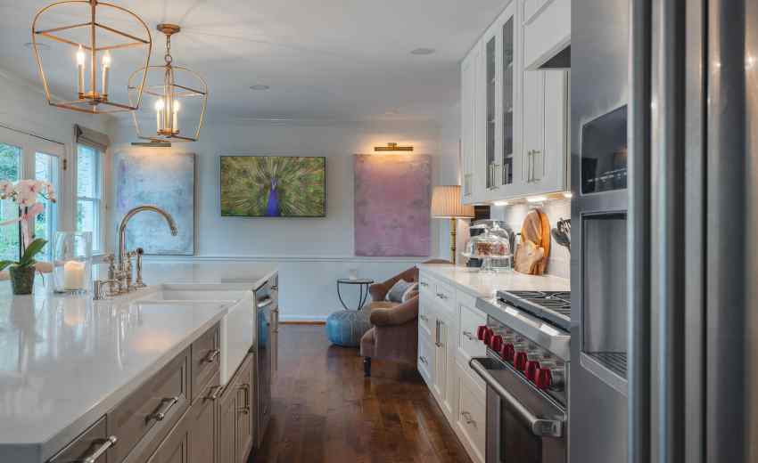 grey kitchen cabinets kitchen remodeling Vienna VA Remodeling Estimate kitchen and bath remodeling