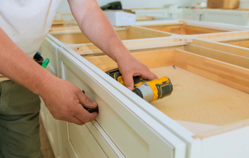 cabinet installation