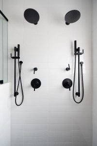 black and white bathroom - bathroom remodeling in bristow va - my kitchen and bath