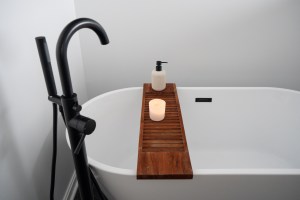 black and white bathroom - bathroom remodeling in bristow va - my kitchen and bath