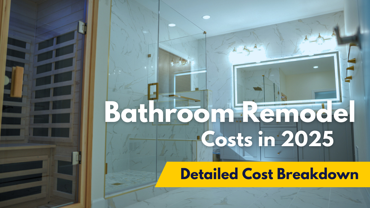 bathroom remodel cost in 2025