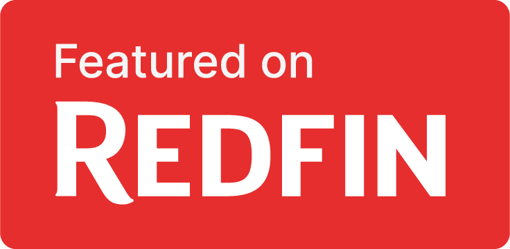 redfin logo - my kitchen and bath is featured on redfin