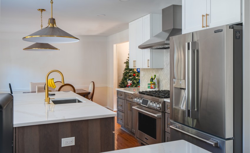 Modern Rustic Kitchen Remodel in Vienna, VA | My Kitchen and Bath