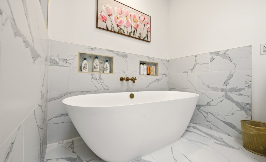 My Kitchen and Bath Alexandria - Master Bath Remodeling Project Completed in Alexandria, Virginia
