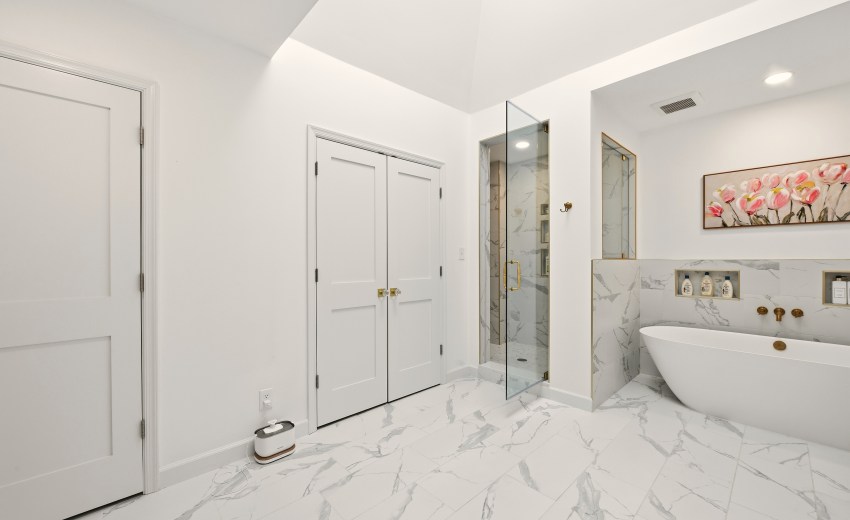 My Kitchen and Bath Alexandria - Master Bath Remodeling Project Completed in Alexandria, Virginia