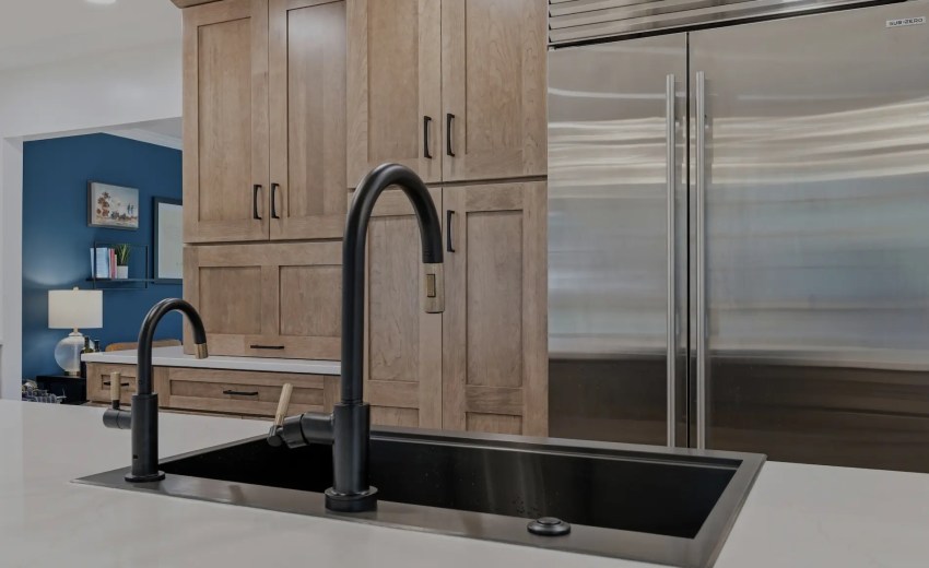 Kohler farmhouse, 36" Sink - Kitchen Remodel in Herndon, VA - My Kitchen and Bath Herndon